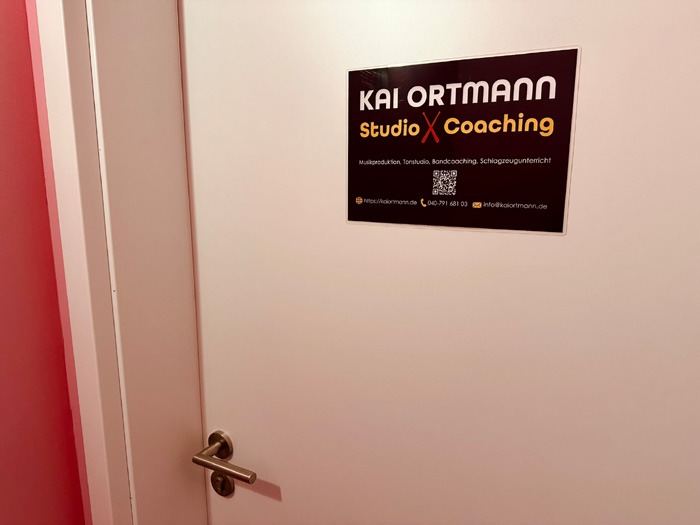 Kai Ortmann - Studio und Coaching - ein Raum für Musikproduktion, Bandcoaching und Schlagzeugunterricht