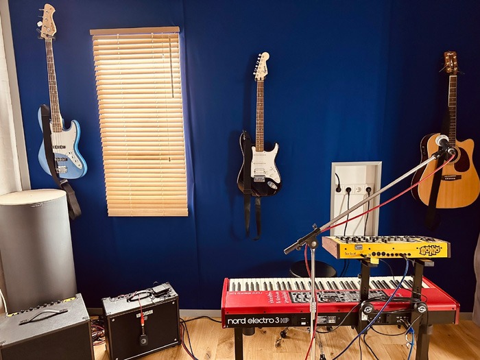Raum für Bandcoaching und Musikproduktion